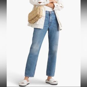 B Sides Mid Rise Straight Leg Jeans